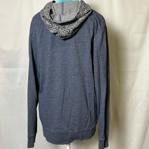 Pacsun Aztec Print Trim Lightweight Hoodie medium skater y2k - Picture 4 of 7